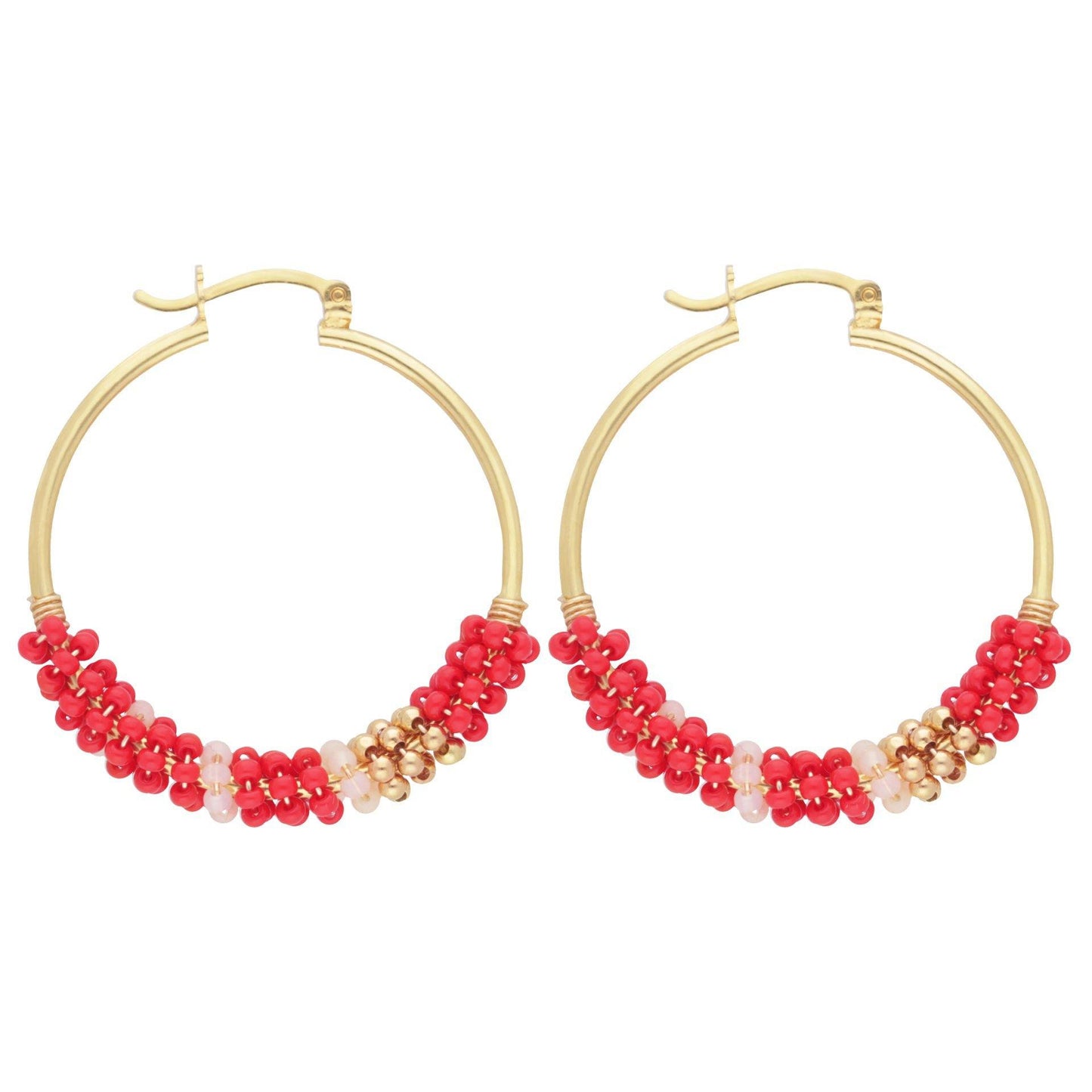 Manuela´s medium hoops - chirimiri.mx