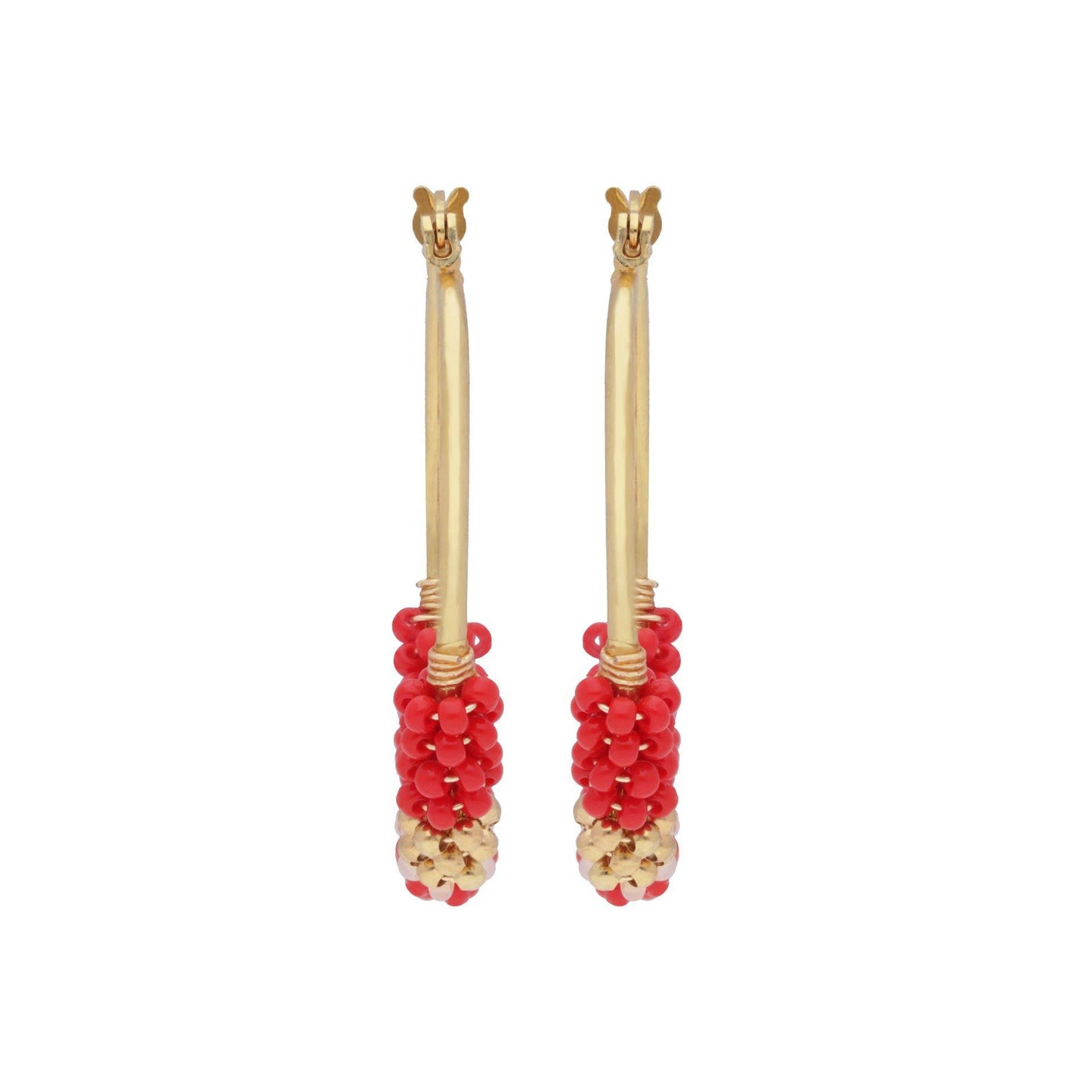 Manuela´s medium hoops - chirimiri.mx