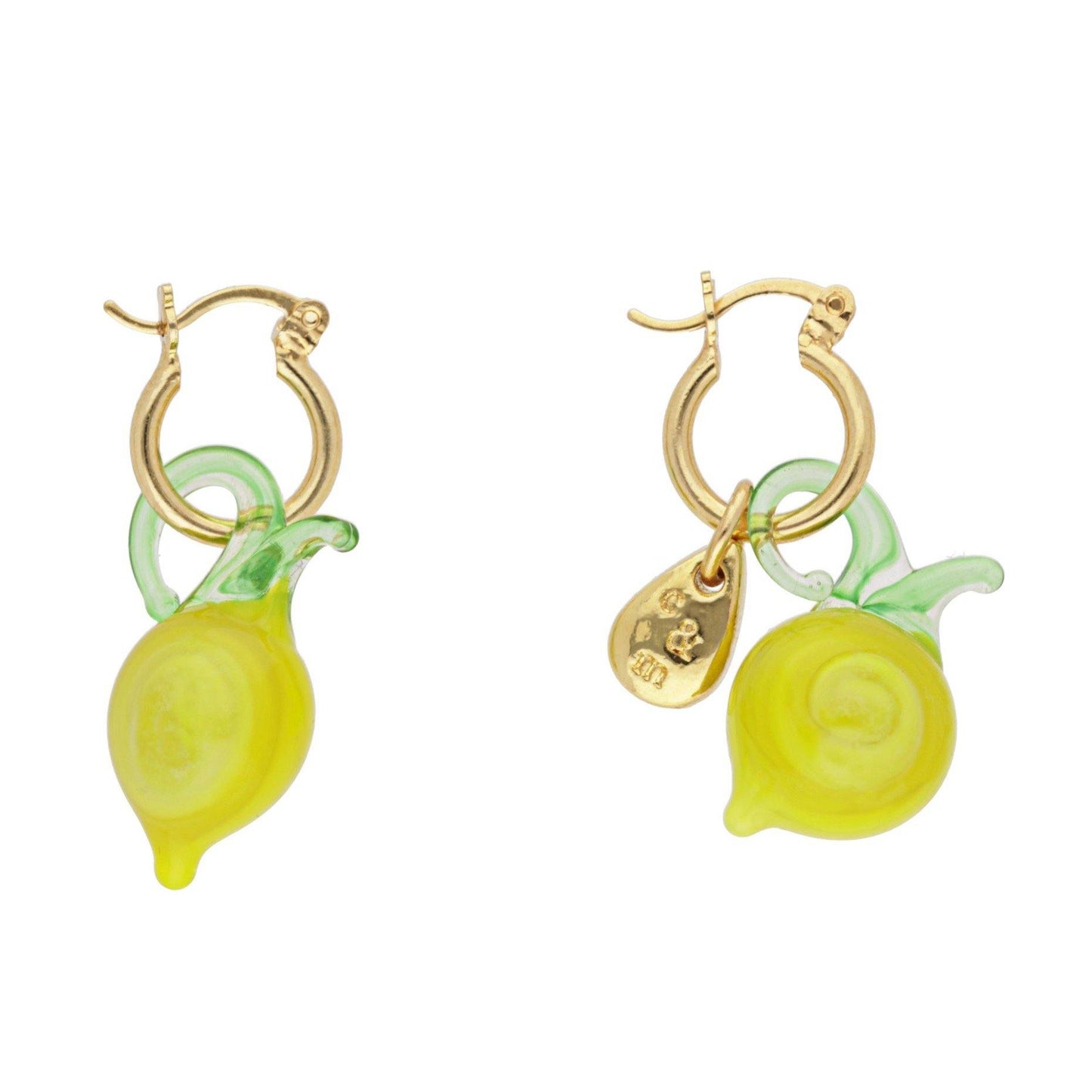 Lemon mini hoops - chirimiri.mx