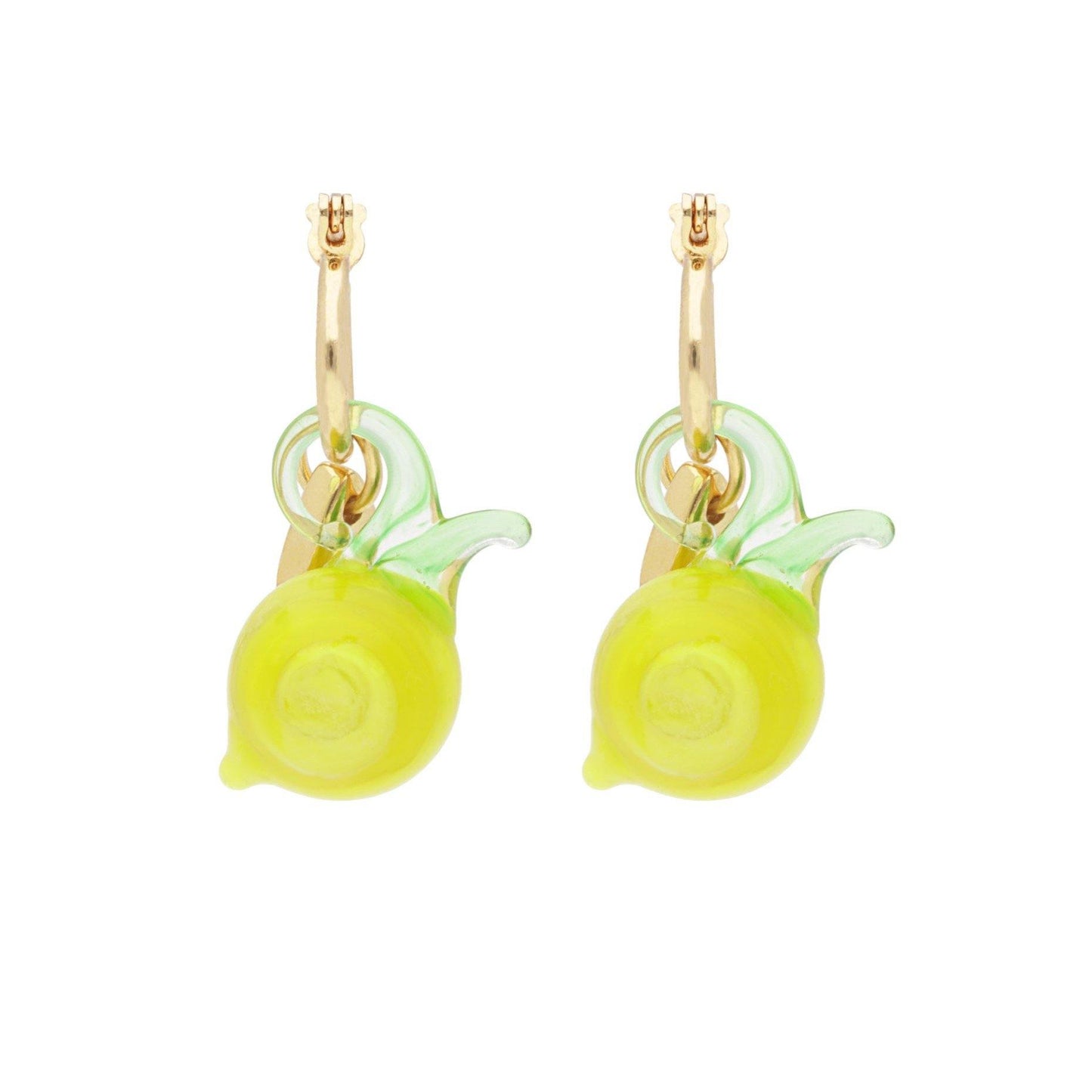 Lemon mini hoops - chirimiri.mx