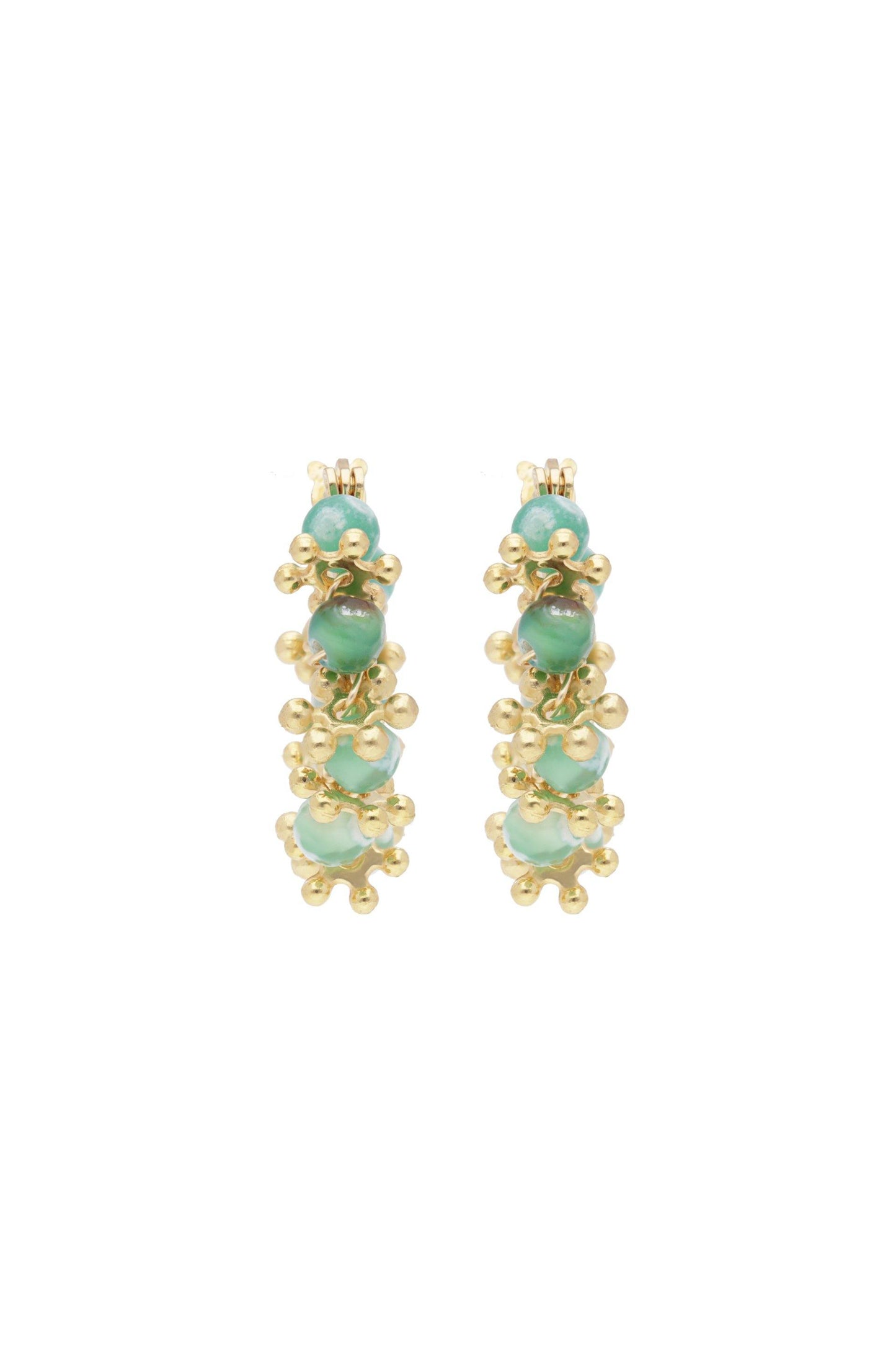 Malvina small hoops - chirimiri.mx