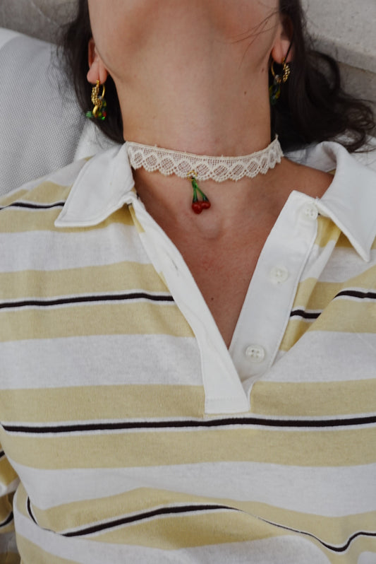 Cherry necklace