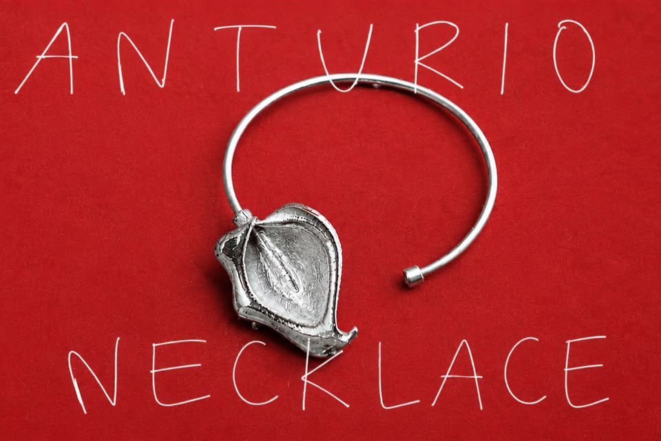 Anturio necklace