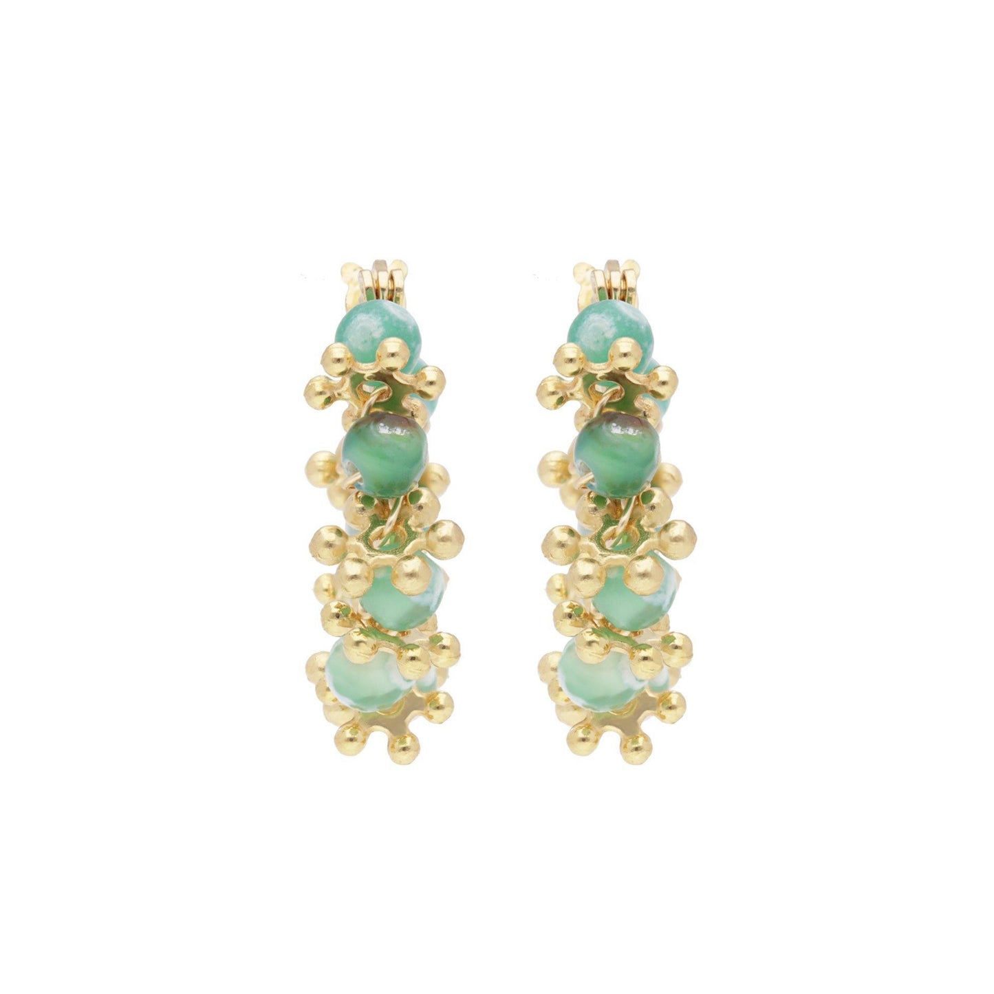 Malvina small hoops - chirimiri.mx