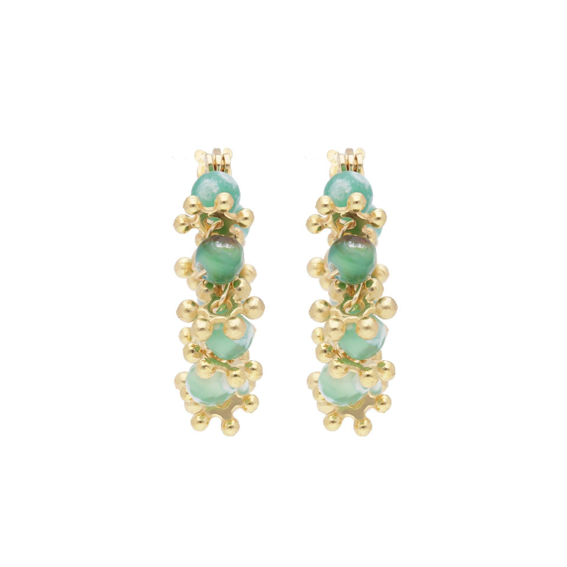 Malvina small hoops - chirimiri.mx