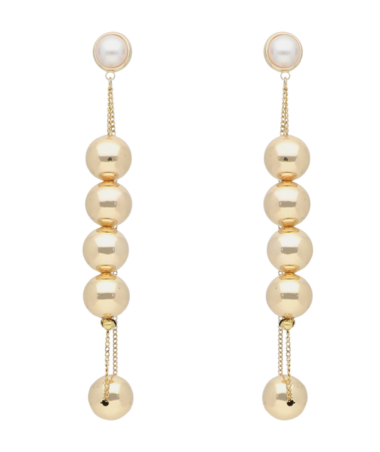 Gold earring