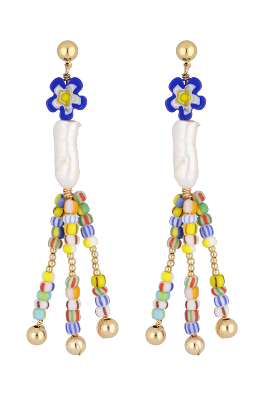 Palma flower earrings